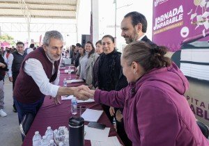 Continúan Jornadas Imparables de Bienestar en juntas auxiliares de Puebla capital