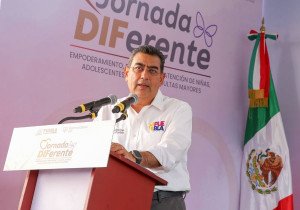 Respalda Sergio Salomón a AMLO en atención a emergencia por Otis