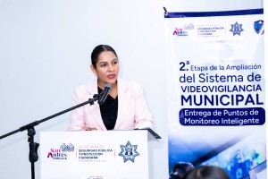 Lupita Cuautle refuerza seguridad de San Andr&eacute;s Cholula con nuevas unidades y puntos de monitoreo inteligente