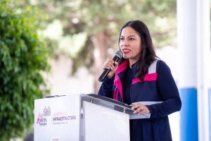 Invierte Lupita Cuautle en mejores espacios educativos para las y los estudiantes de San Andr&eacute;s Cholula
