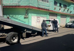 Dirección de Vialidad de Cuautlancingo asegura mototaxis que circulaban de manera irregular