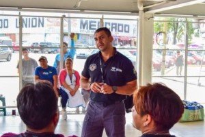 Capacitan a comerciantes del Mercado Hidalgo en Protección Civil
