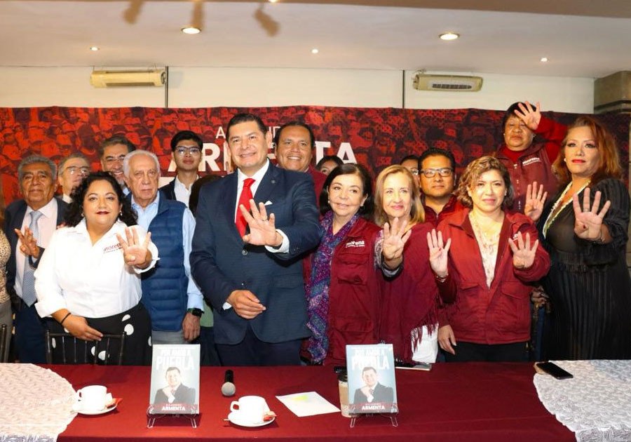 Armenta cumple tareas de Claudia Sheinbaum en Puebla