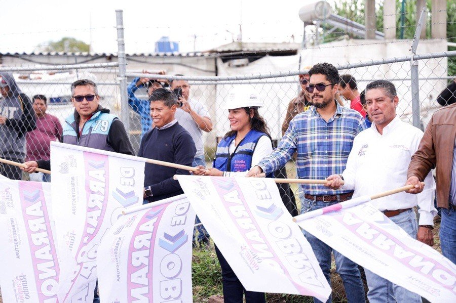 Dignifica Lupita Cuautle calidad de vida en San Andrés Cholula con obra pública