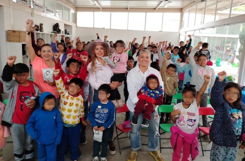 Delegada, Paola Ruiz reafirma su compromiso con Grupo Pro Ni&ntilde;ez A. C.
