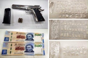 SSP y SEMAR detienen a presunto distribuidor de sustancias ilícitas en Puebla capital