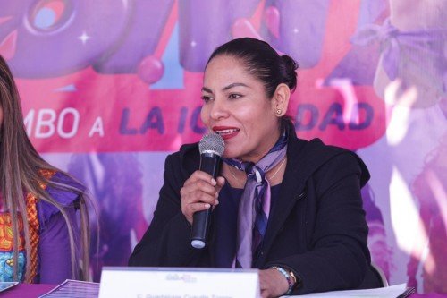 Con visi&oacute;n participativa, Lupita Cuautle presenta Agenda de G&eacute;nero 8M