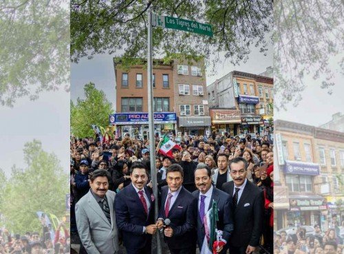 Los Tigres del Norte reciben homenaje con una calle en su honor en Brooklyn