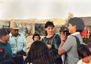 Lilly Téllez publica foto de cuando tenía 17 años