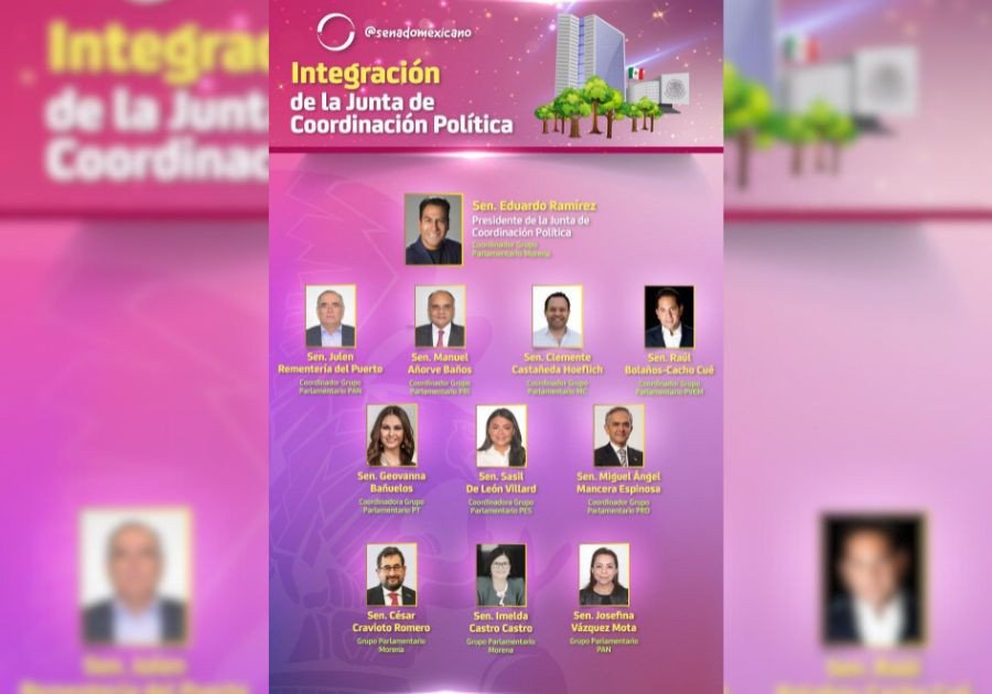 #Infografía I Junta de Coordinación Política