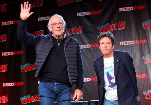 Se reencuentran Michael J. Fox y Christopher Lloyd
