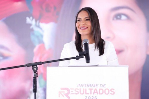 Lupita Cuautle presenta segundo informe trimestral con avances en seguridad, bienestar y desarrollo en San Andr&eacute;s Cholula