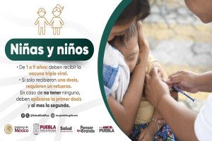 Gobierno estatal llama a reforzar la prevenci&oacute;n y vacunaci&oacute;n contra el sarampi&oacute;n