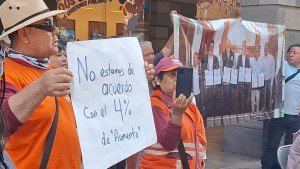 Se aumenta el 24% de prestaciones directas y un 4% de incremento al personal del OOSL