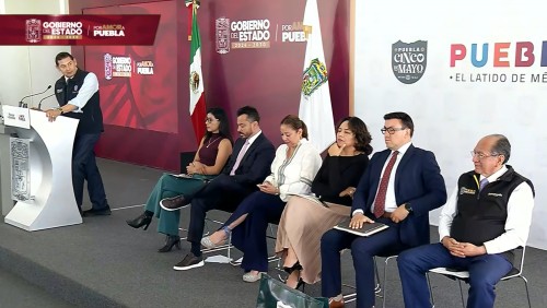 &ldquo;Tenemos para ganar, no para prestar&rdquo;: Armenta manda mensaje rumbo a 2027