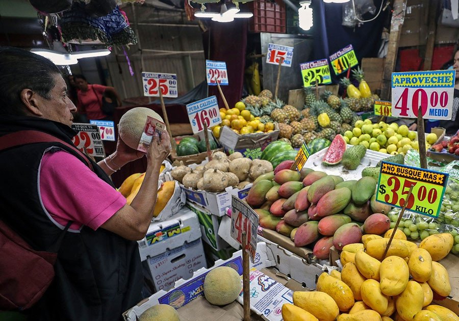 Inflación anual baja a 4.79% en primera quincena de julio