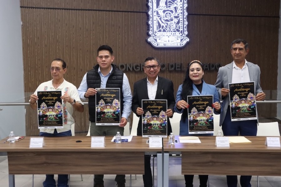 Desde el Congreso del Estado, el diputado Jos&eacute; Luis Figueroa impulsa la promoci&oacute;n de la &ldquo;Noche M&aacute;gica de Acatzingo&rdquo;