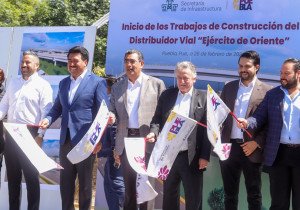 Con distribuidor &ldquo;Ej&eacute;rcito de Oriente&rdquo;, gobierno estatal y federaci&oacute;n favorecer&aacute;n movilidad hacia el sureste