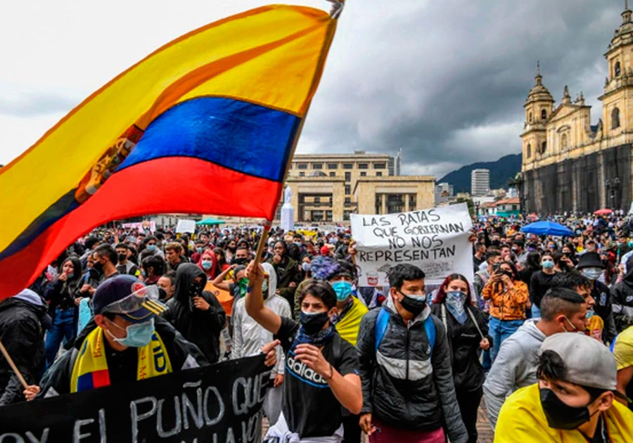 Tras protestas en Colombia reportan muertos y desaparecidos