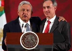 Hugo López-Gatell y AMLO