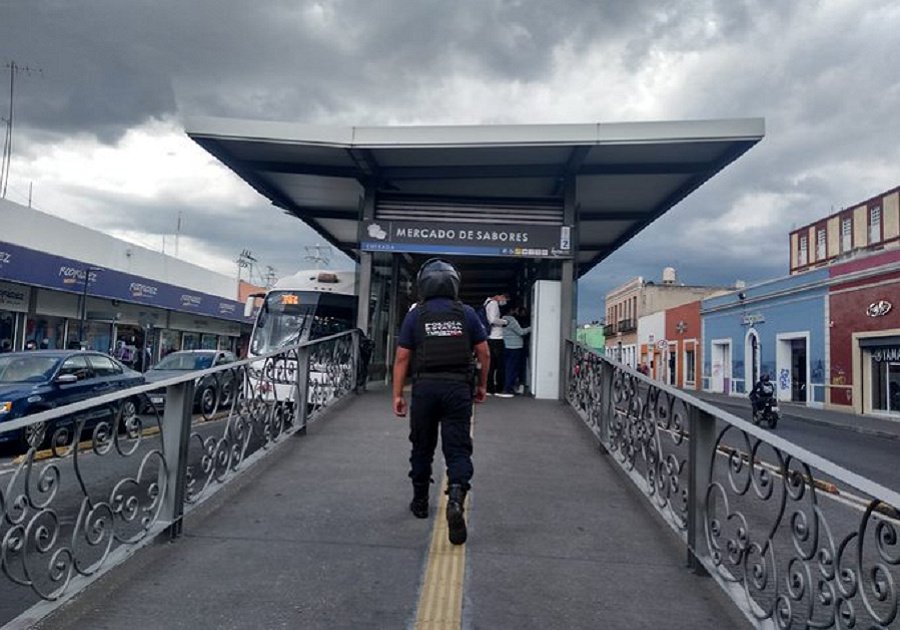 Paradero municipal Puebla