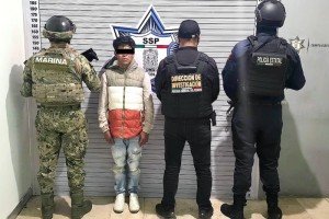 Marina, SSP y FGE detienen a tres presuntos integrantes del &ldquo;CJNG&rdquo;