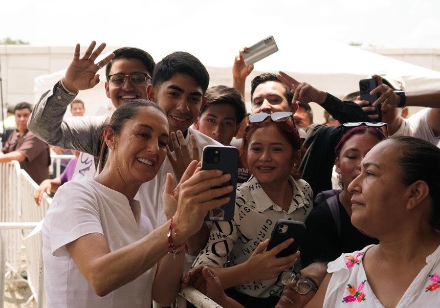 Continuar con la 4T quiere decir seguir apoyando a la Huasteca Potosina: Claudia Sheinbaum