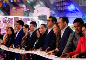 Inaugura Sergio Salomón la Feria de Puebla 2023
