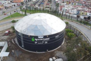 Para fortalecer el servicio en el norponiente de la ciudad, Agua de Puebla puso en marcha el Sistema de Bombeo del Macrotanque Gaza – Xonacatepec