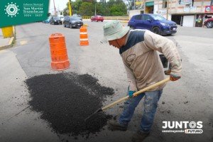 Bachea Ayuntamiento vialidades de San Martín Texmelucan