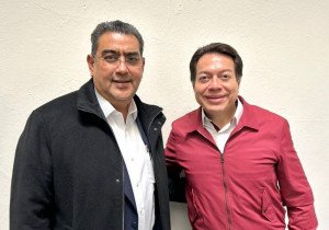 Apoya Sergio Salomón permanencia de Delgado como líder de Morena