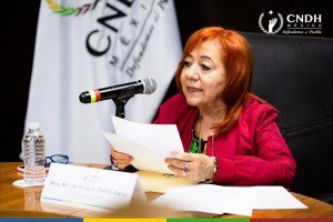 La CNDH ayud&oacute; a Aldana Prieto