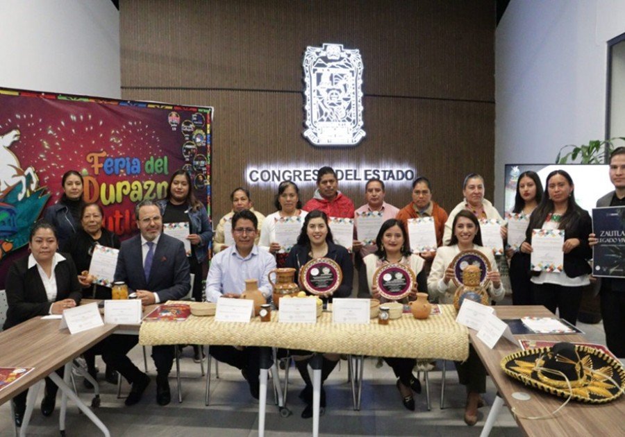 Promueve Congreso del Estado Feria del Durazno en Zautla
