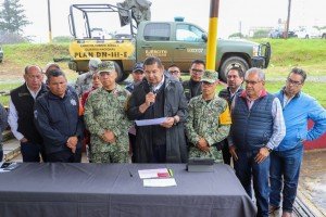 Gobierno de Puebla con apoyo del gobierno federal salvaguarda la vida de las familias poblanas en la Sierra Norte
