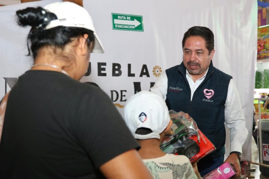 SEDIF une a familias del interior del estado con Feria de Puebla