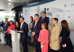 Titubea Marko Cortés sobre el destape de Eduardo Rivera para el gobierno de Puebla