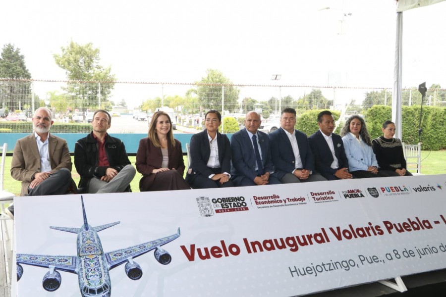 Puebla fortalece su conexión internacional con vuelo a Los Ángeles