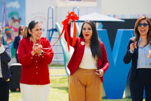 Reafirma Tonantzin Fernández compromiso con la educación y el bienestar infantil