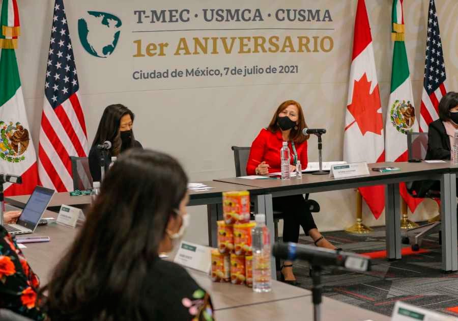 Se reúnen de ministras en el primer aniversario del T-MEC