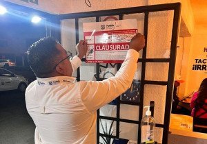 Clausura 19 establecimientos el Ayuntamiento de Puebla