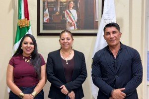 Tonantzin Fernández gestiona más obra comunitaria para las juntas auxiliares de San Pedro Cholula