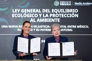 Presidenta Claudia Sheinbaum env&iacute;a a la C&aacute;mara de Diputados iniciativa de Ley General de Protecci&oacute;n Ecol&oacute;gica y Justicia Ambiental