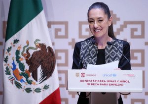 Reconoce UNICEF a Claudia Sheinbaum por sus políticas sociales en favor de la niñez