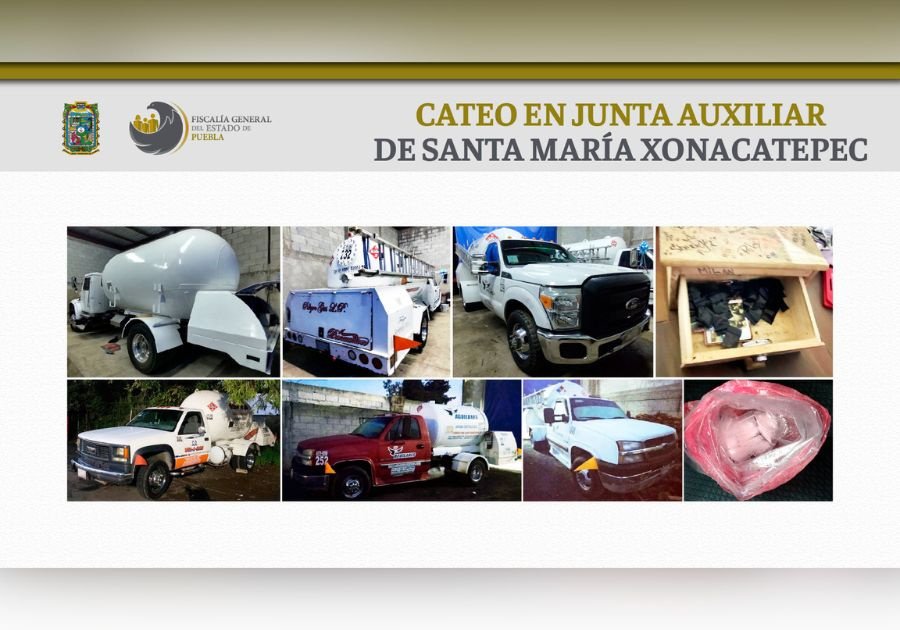 Aseguran autotanques y m&aacute;s de 100 dosis de droga en Xonacatepec