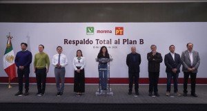 Morena, PT y Verde acuerdan respaldar Plan B de reforma electoral de Sheinbaum