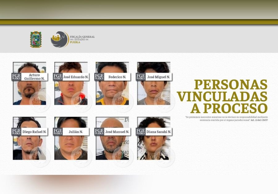 Detienen a 8 personas por posesión de drogas en Atlixco