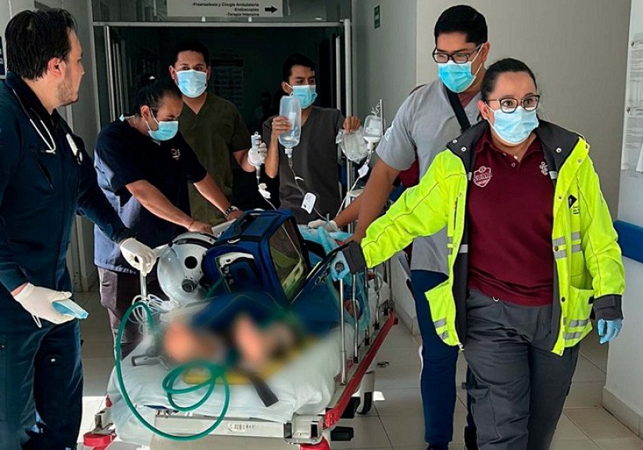 Reanuda Salud traslados aéreos en el estado