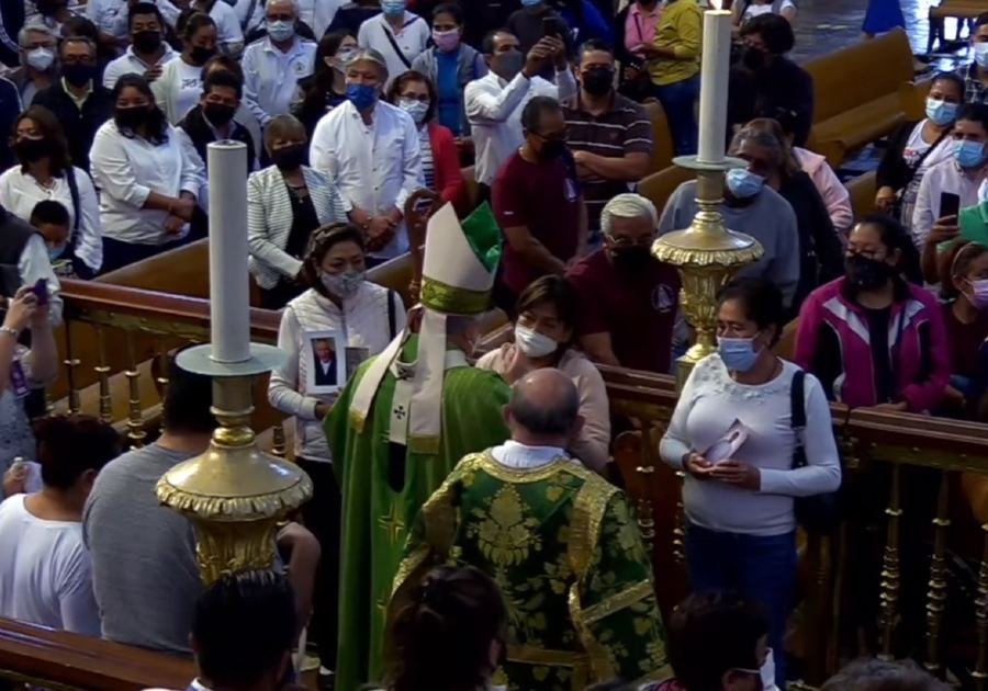 Oficia arzobispo misa por personas desaparecidas