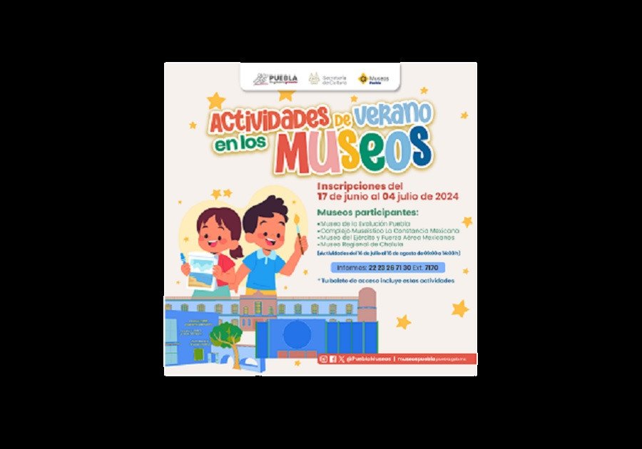 Presenta Museos Puebla agenda cultural de junio con más de 200 actividades