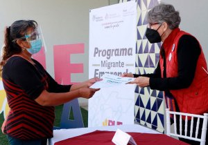 Entrega IPAM apoyos económicos del programa Migrante Emprende